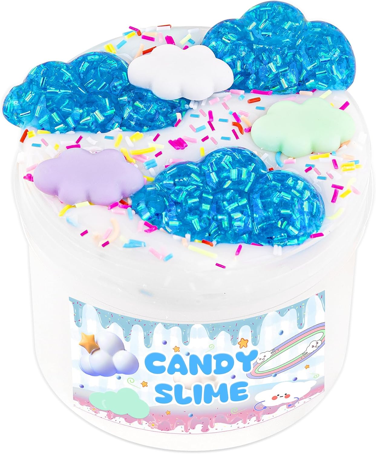 LAWOHO Slime Kit Incluye 200ml Blanco Brillante