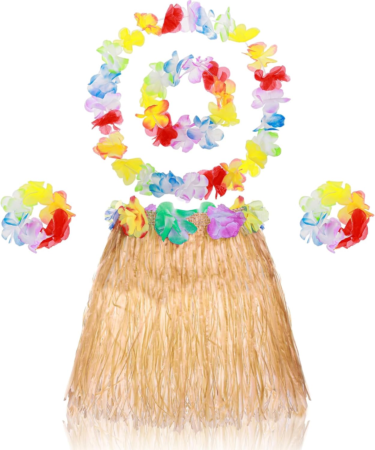Didiseaon Accessorio di Cosplay Gonna Hula Hawaiana