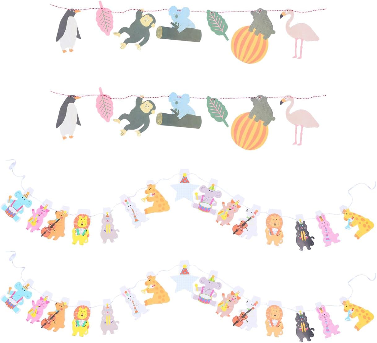 TINEASUR Juego de 4 Decoraciones para Baby Shower