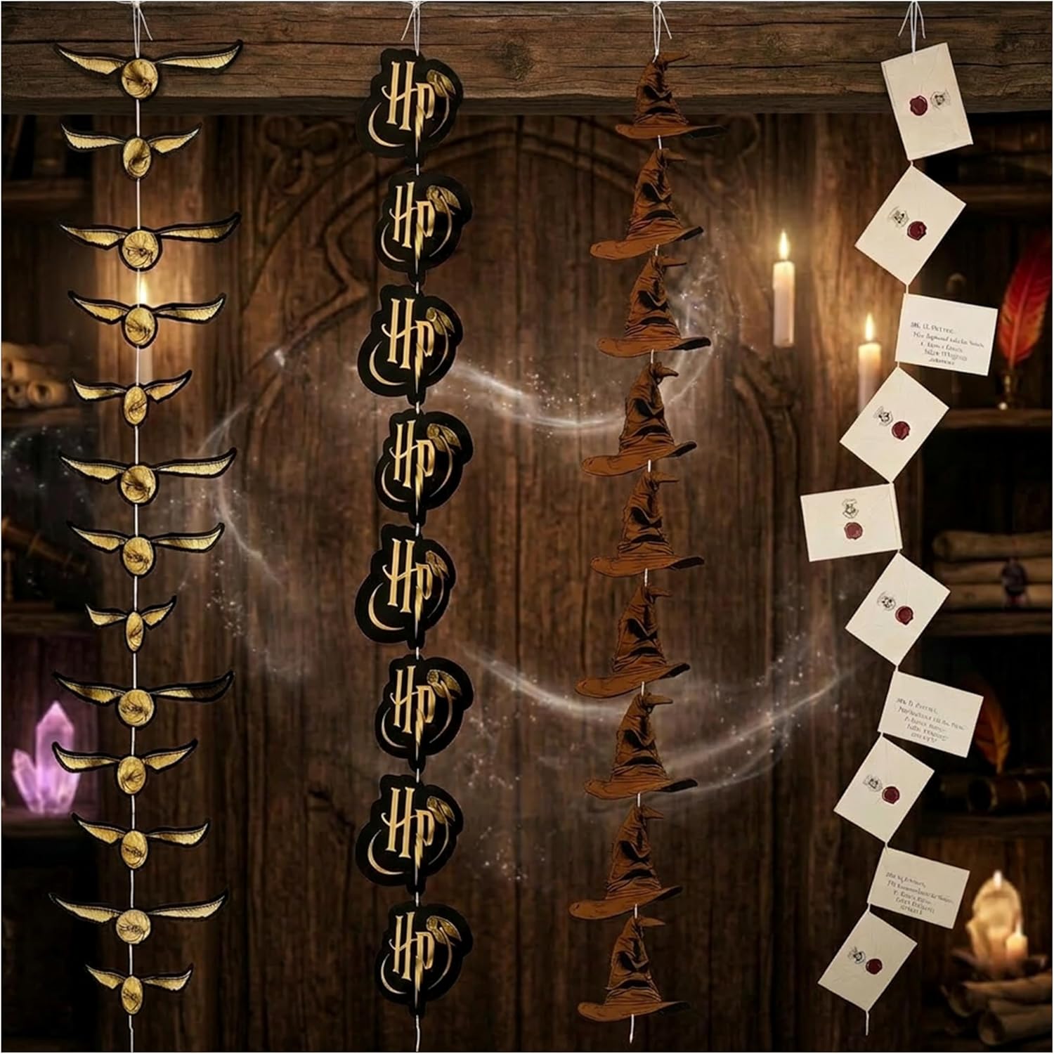 Guirnaldas Decorativas Hogwarts