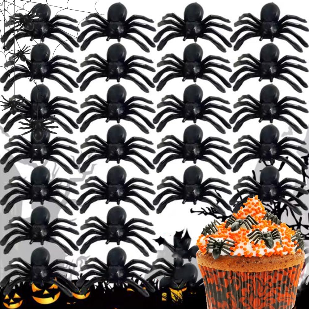 Arañas Negras Decorativas