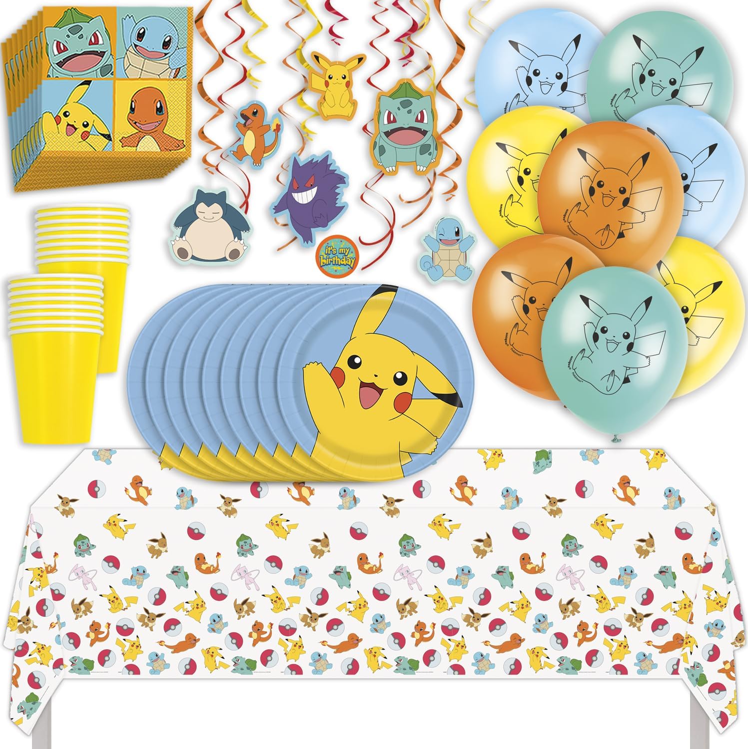 Fiesta Pokémon Decoraciones