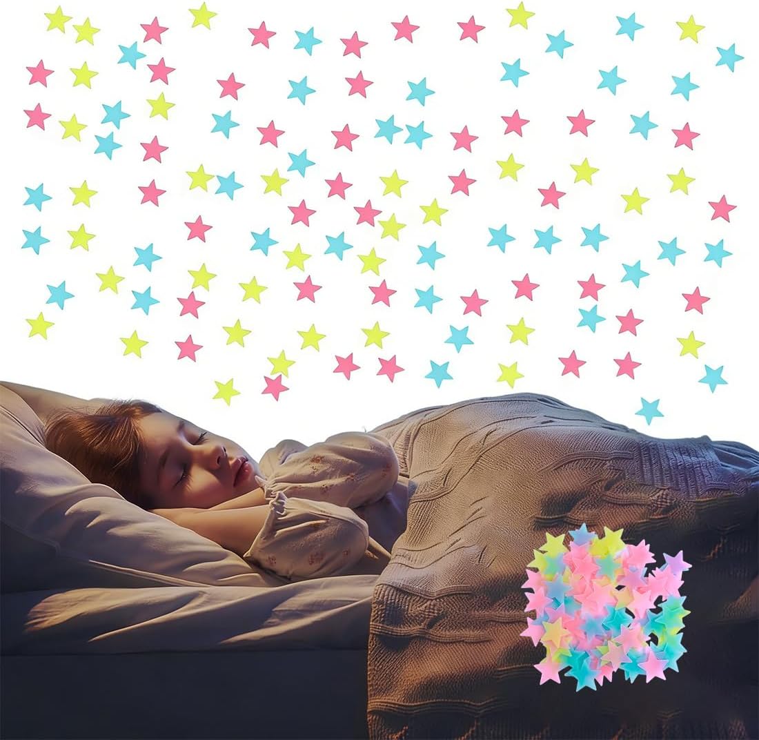 Decoración Infantil De Techo 4 Estrellas Y Más