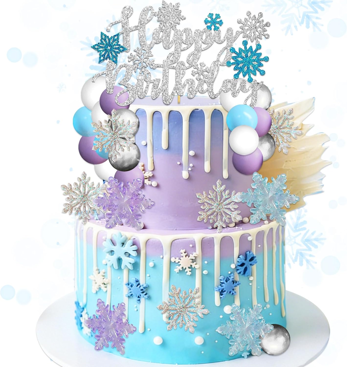 Bolas de nieve para decoración de fiestas