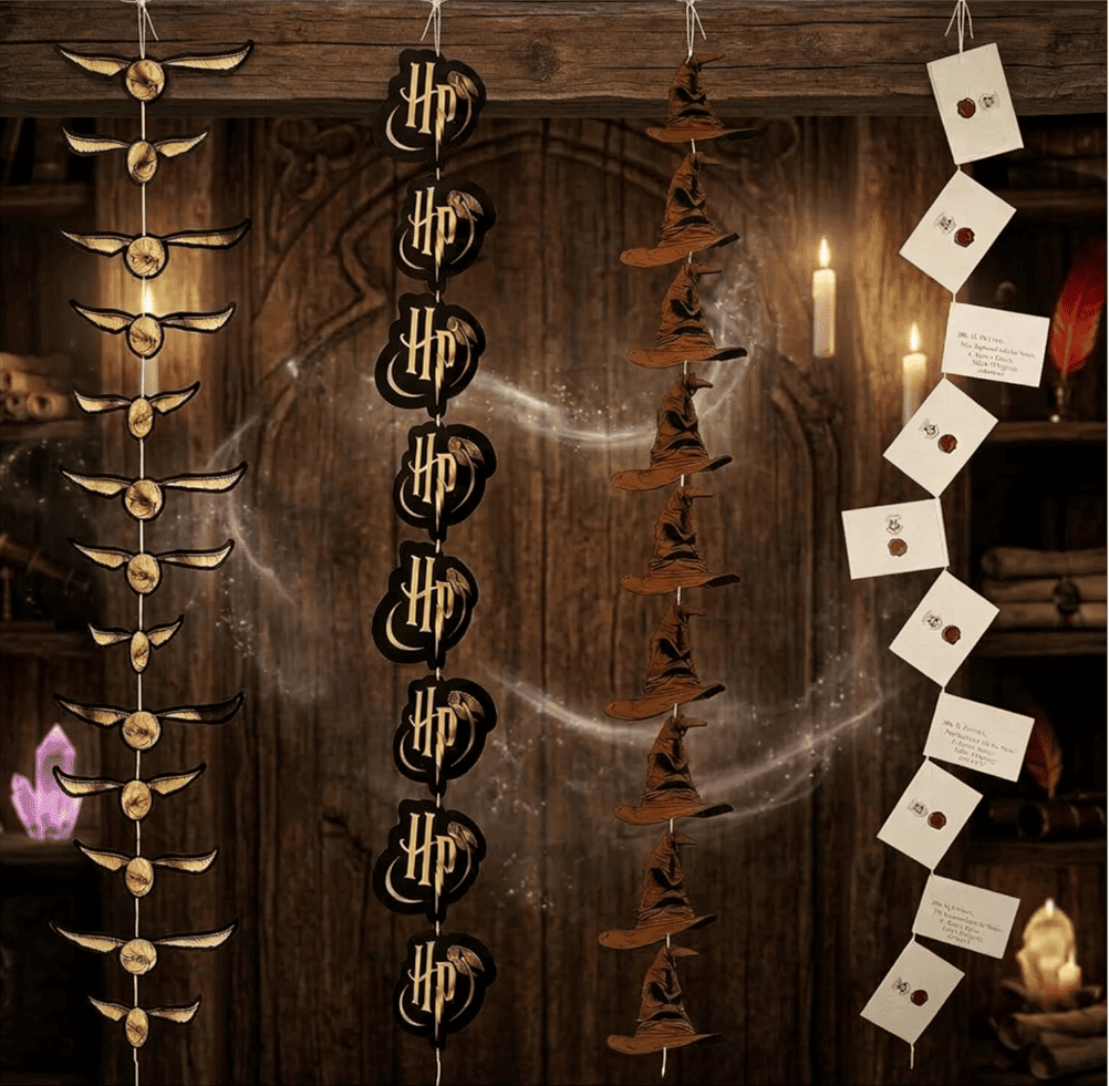 Guirnaldas Decorativas Hogwarts