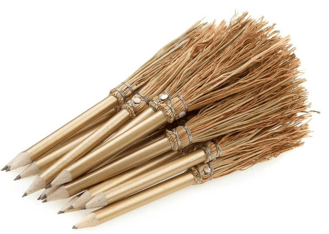 Lapicero con Escoba de Bruja