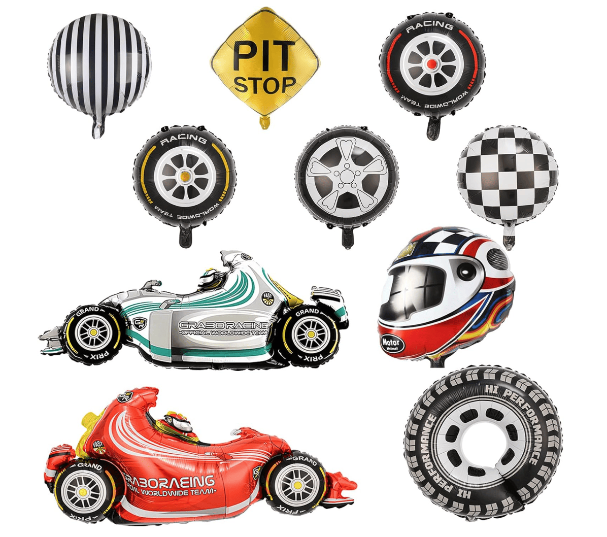 Globos de Coche de Carreras