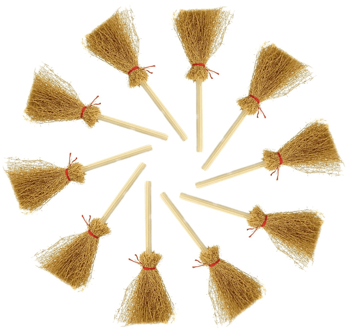 Mini Escobas Decorativas