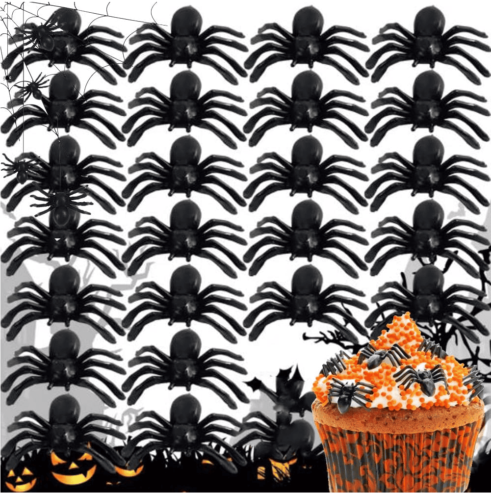 Arañas Negras Decorativas