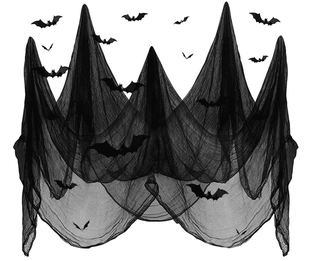 Tela de Muselina Espeluznante