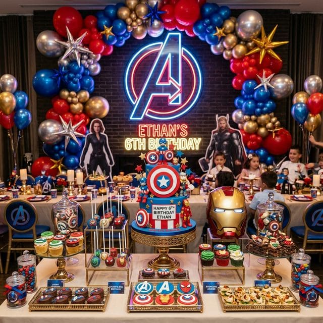 ¡Vengadores, Reuníos! La Guía Definitiva para una Misión de Cumpleaños Épica