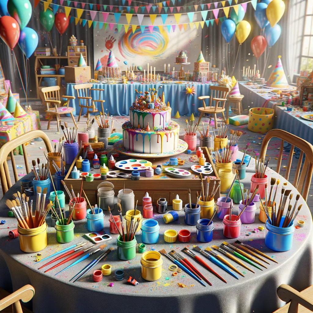 Fiestas Infantiles de Pintura: Creatividad Desbordante para los Peques