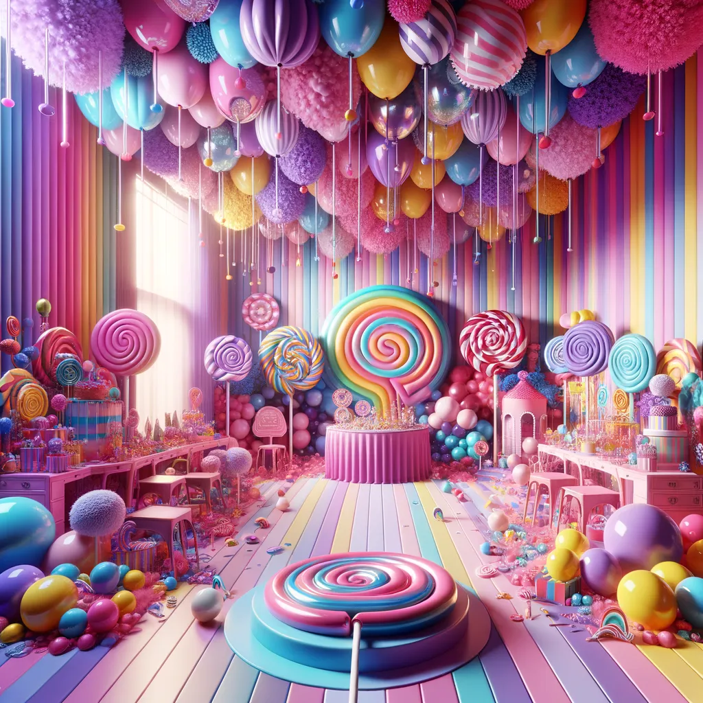 La Fiesta Infantil de Candy Land que Hará Soñar a Todos