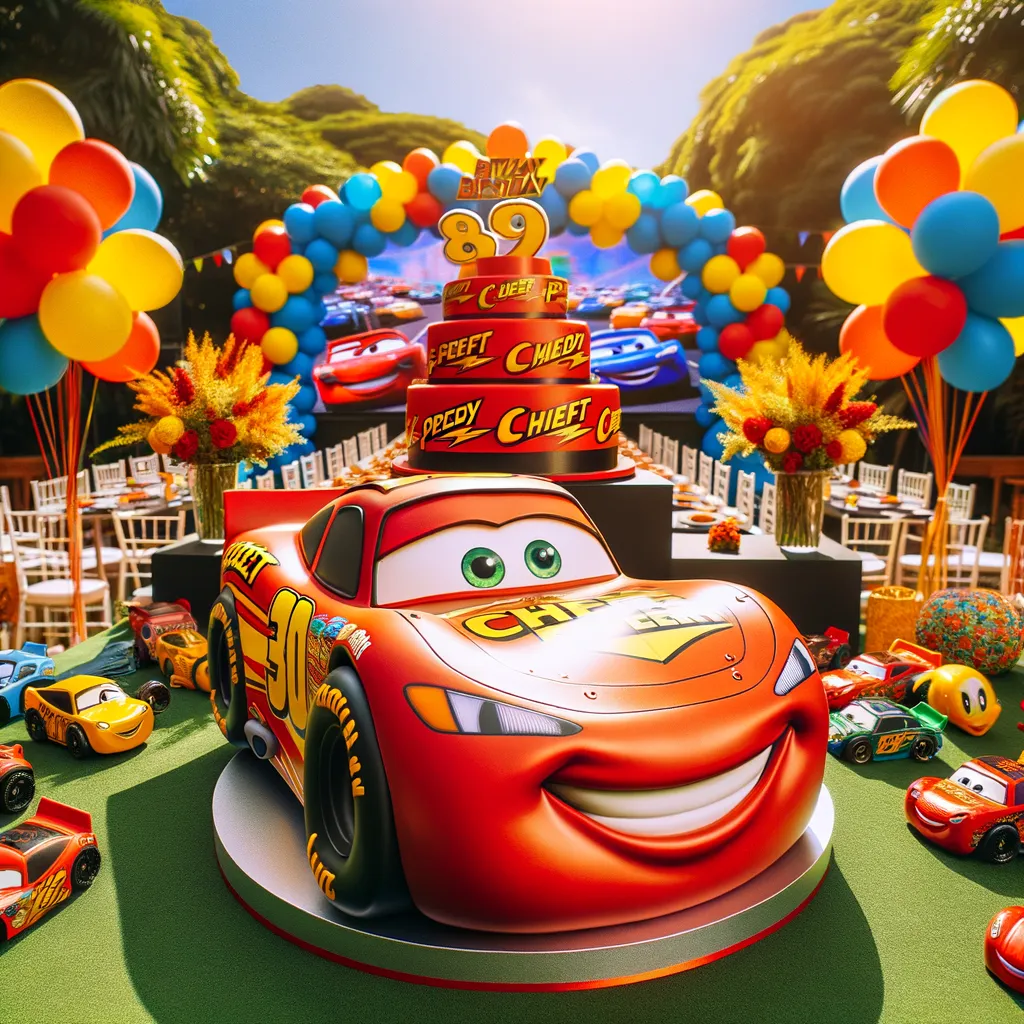 Organiza la Fiesta de Cumpleaños Perfecta con la Temática de Cars (Pixar)