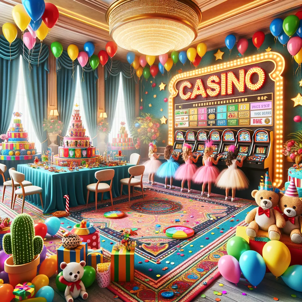 Fiesta Casino/Vegas: Ideas para un Evento Infantil Inolvidable