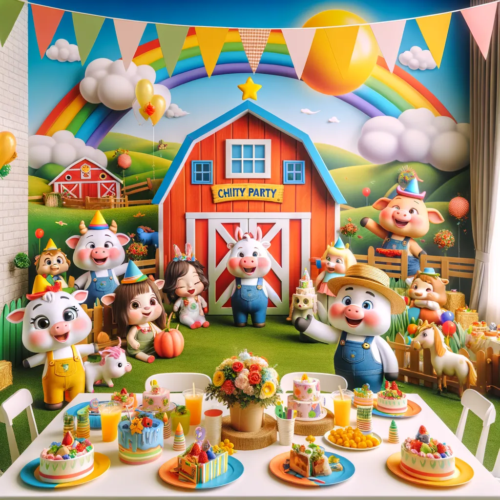 Celebra una Fiesta de Granja de Zenón Única y Memorable