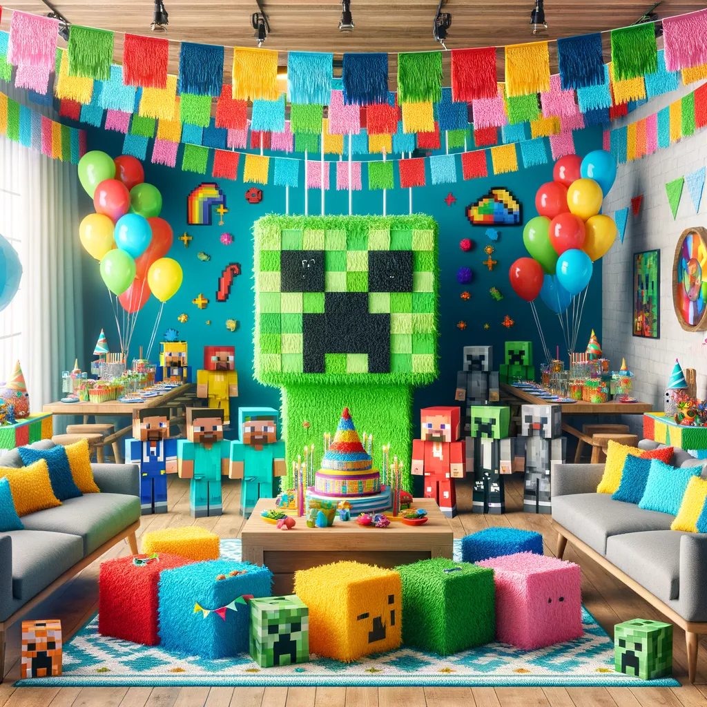 Organiza una Fiesta de Cumpleaños Minecraft Épica para tus Pequeños Constructores