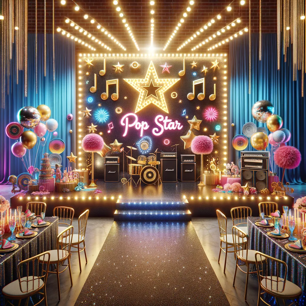 Fiesta Infantil Pop Star: ¡La Celebración que Tu Peque Siempre Soñó!