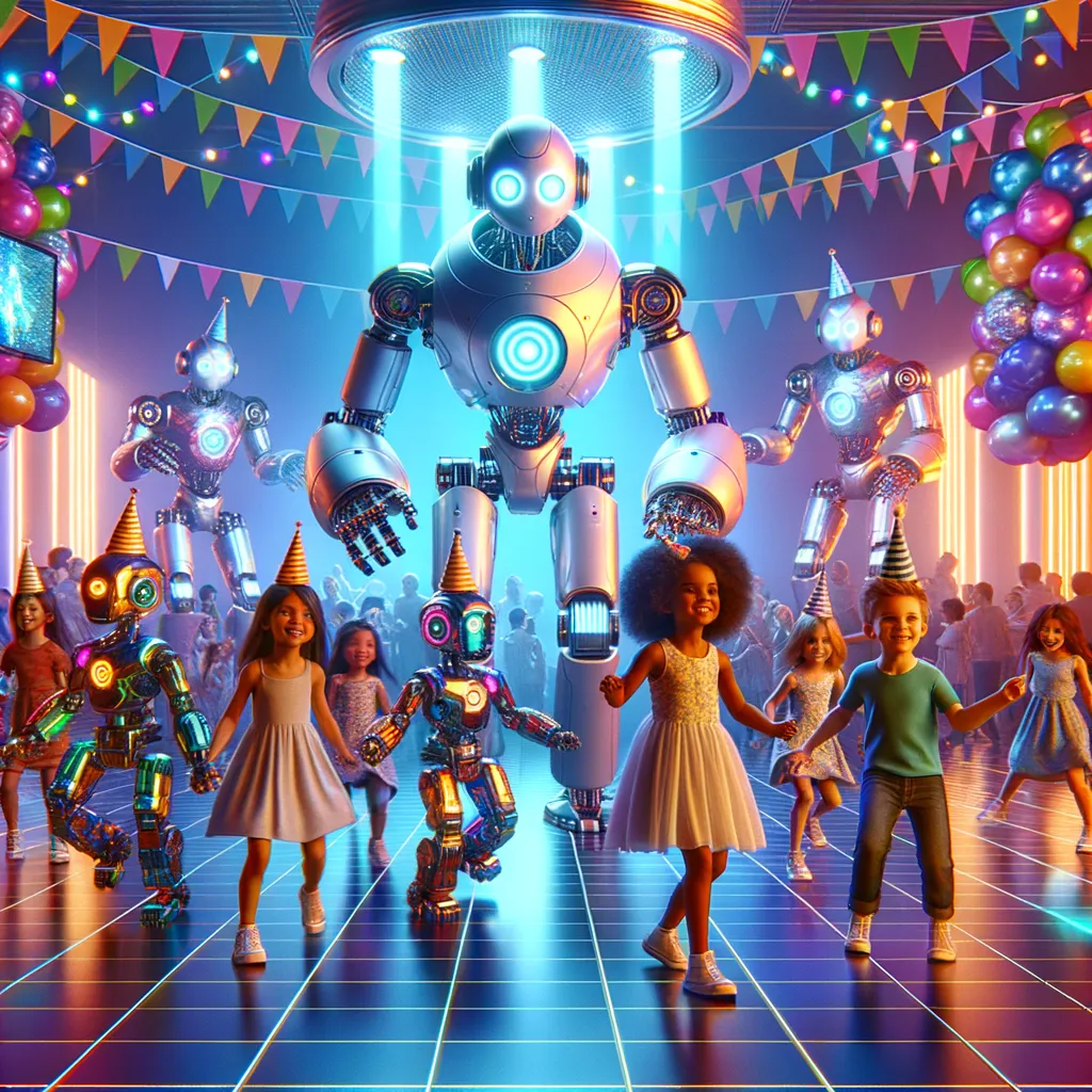 Descubre el Futuro de las Fiestas Infantiles con Robots y AI
