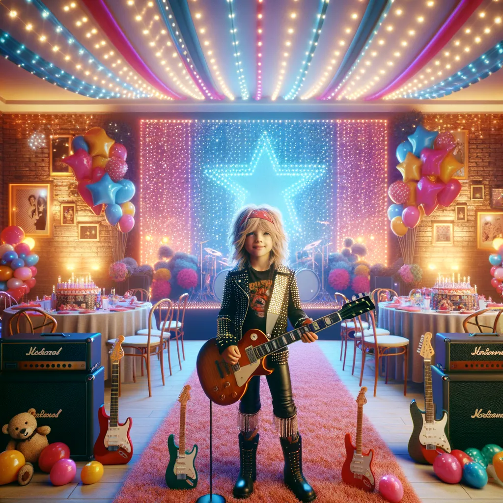¡Organiza una Fiesta Infantil Inolvidable con Temática Rockstar!