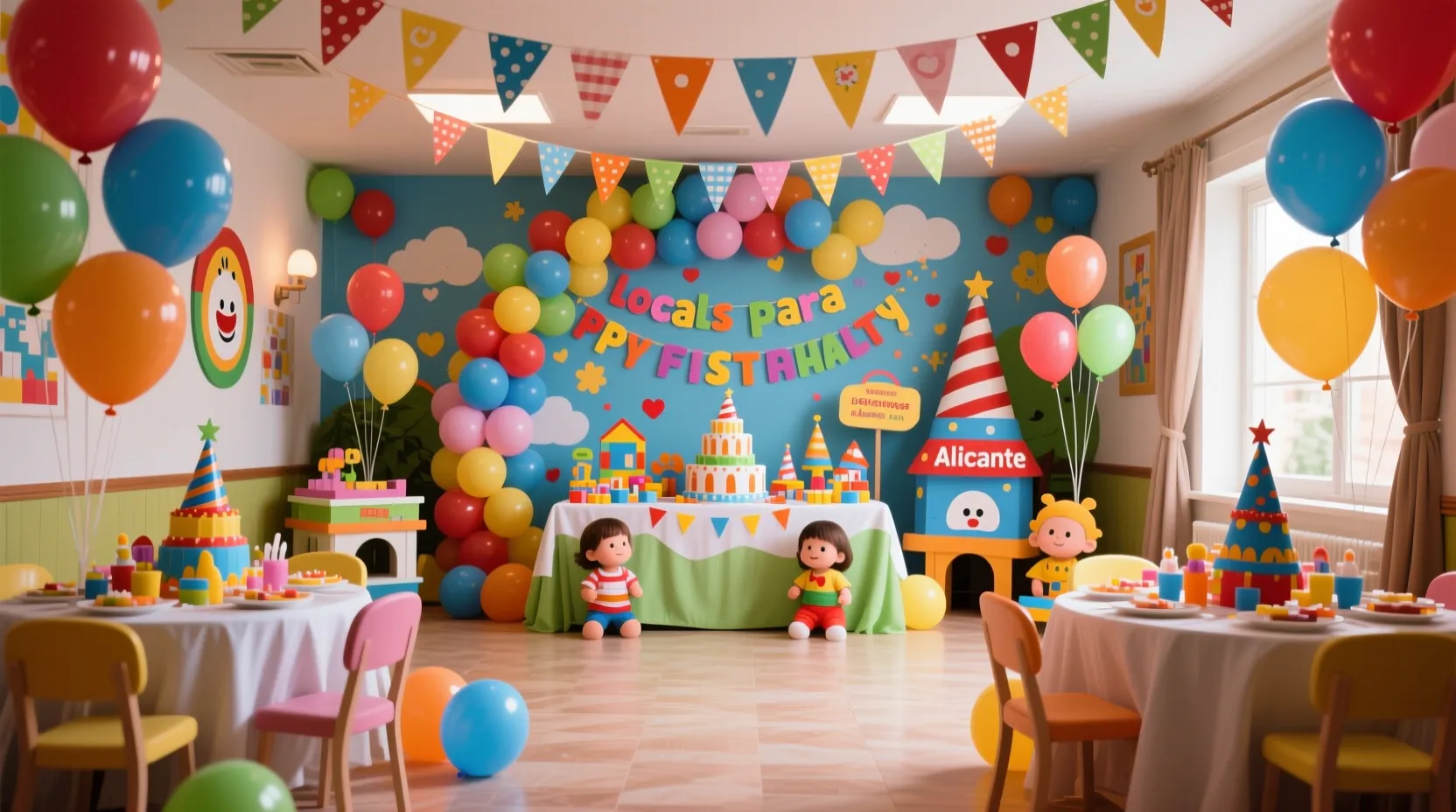 Los mejores locales para fiestas infantiles en Alicante