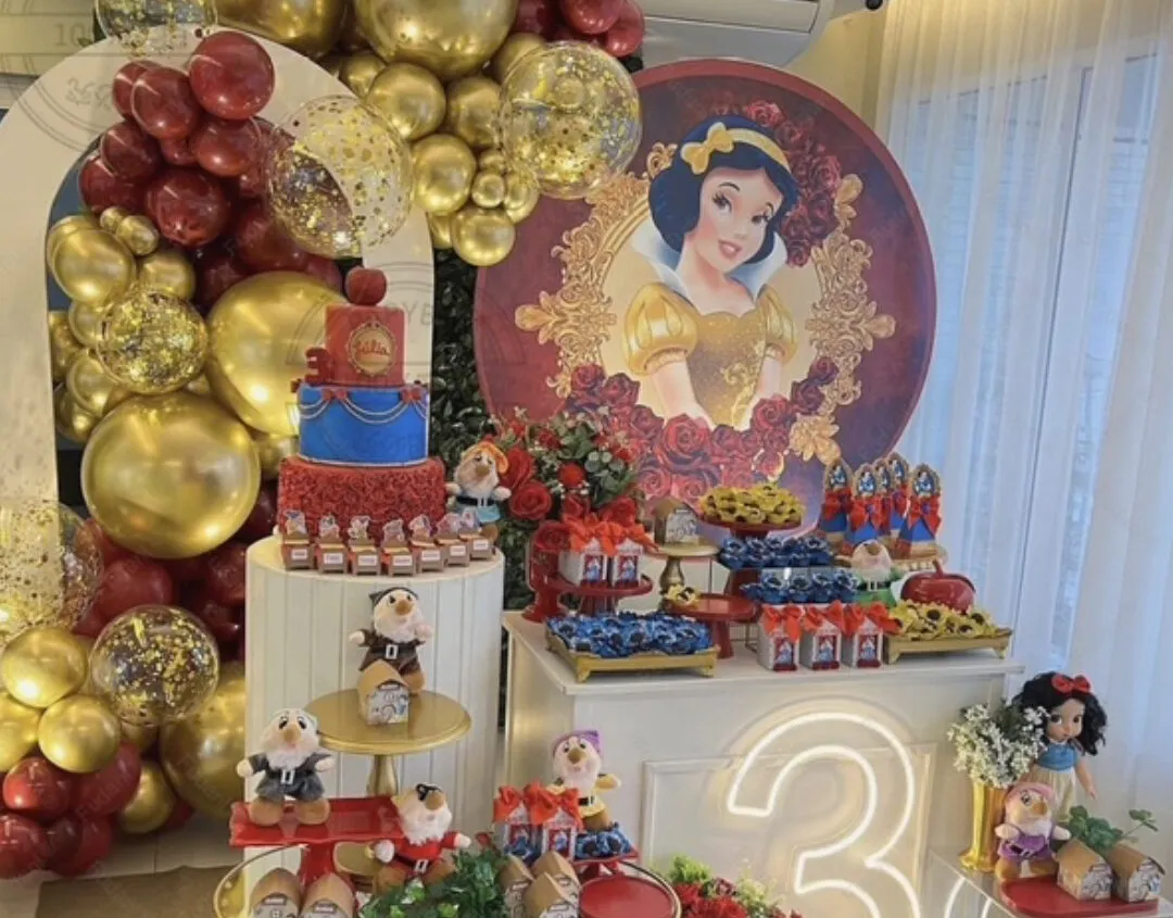 Fiesta Blancanieves Cumpleaños para bambini: Magia y Diversión Inolvidable: decoración y actividades para la fiesta